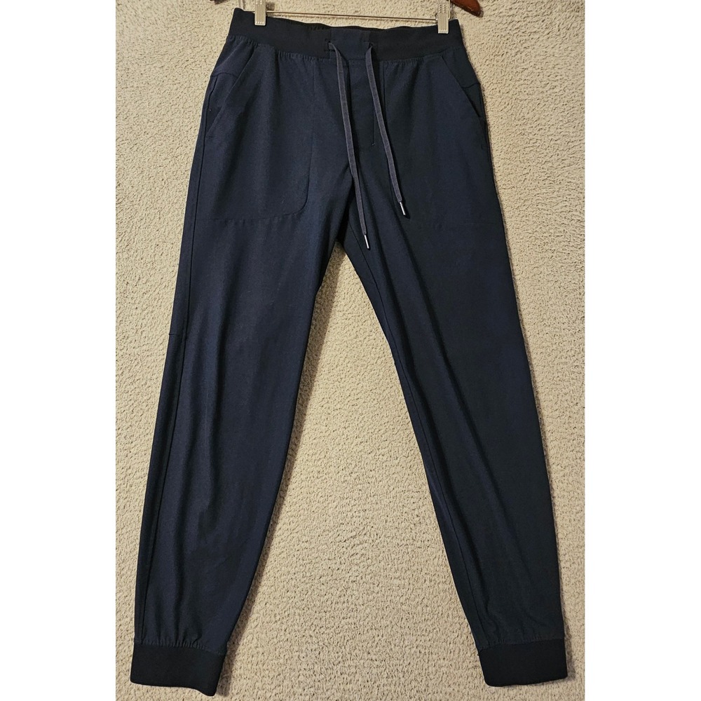 Lululemon ABC Jogger Mens Size‎ Medium Navy Blue Tapered Performance Pants 29"